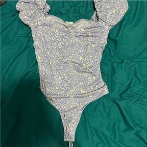 NWOT Free People Bodysuit